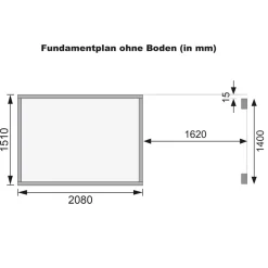 Karibu Gartenhaus "Kano 3" SET naturbelassenes Holz | mit Anbaudach + Dachbahn ^ Karibu Holztechnik Hot