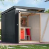 Karibu Gartenhaus Leopard anthrazit ^ Karibu Holztechnik Online