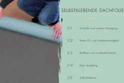 Karibu Gartenhaus Oslo Gartenhaus mit Gründach – 15,72 m² nordischer Fichte 38 mm Wandstärke Best