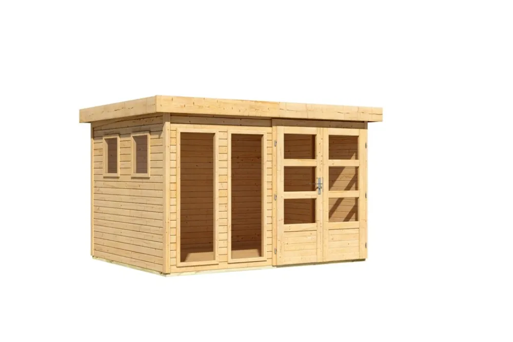 Karibu Gartenhaus Pentus 5 ^ Karibu Holztechnik Hot