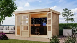 Karibu Gartenhaus Pentus 5 ^ Karibu Holztechnik Hot