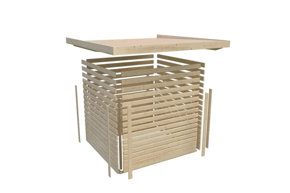 Karibu Gartenhaus Pentus 5 ^ Karibu Holztechnik Hot