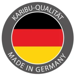 Karibu Infarot Kombisauna Lene plus mit 9kW Bio-Ofen, Steuergerät und Infrarotstrahlern naturbelassen ^ Karibu Holztechnik Sale