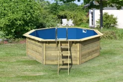 Pool "Netto 2" SET kdi mit Innenhülle blau, Skimmer ^ Karibu Clearance