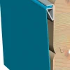 Karibu Rechteckiger kdi Massivholz Pool 308,7 x 276,5 cm Leitern und Zubehör inklusive ^ Karibu Holztechnik