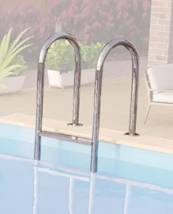 Karibu Rechteckiger kdi Massivholz Pool 308,7 x 276,5 cm Leitern und Zubehör inklusive ^ Karibu Holztechnik