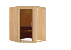 Sauna "Angel" SET naturbelassen ohne Ofen ^ Karibu Sale