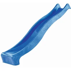 Karibu Wellenrutsche 3 m  blau Spielrutsche Kinderrutsche Wasserrutsche Discount