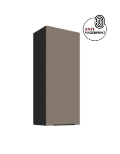 Küche ARIA Hängeschrank 45 cm Höhe 90 cm Sandgrau Küchenzeile Anti Fingerprint ^ Küchen-Preisbombe Online