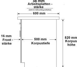 Küchen-Preisbombe Küchen Spülenschrank 80 Küche ARIA Sandgrau matt Anti Fingerprint Küchenzeile