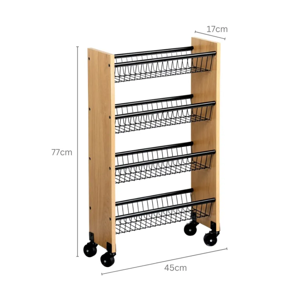 Küchenwagen, Metall, MDF ^ Kesper Online