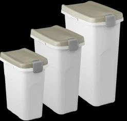 Kerbl Futtercontainer (Trockenfutterbeh?lter, 40 lt, braun/wei¤) 80832 New