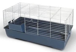 Kleintierkäfig Baldo Inkl. Heuraufe, Gitter klappbar, Gitterabstand 2,2cm ^ Kerbl Outlet