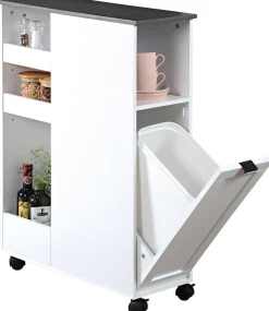 Kesper Nischenregal, Spanplatte, FSC,weiß New