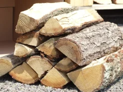 120 kg trockene Eiche, Kaminholz Brennholz Feuerholz Hartholz ca. 25 cm ^ Grünwaren Sale