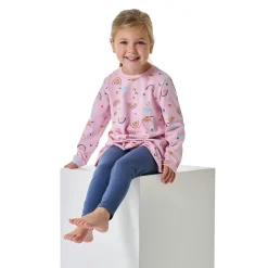 Schiesser Kids Nightwear Mädchen Pyjama Rosa/Blau Outlet