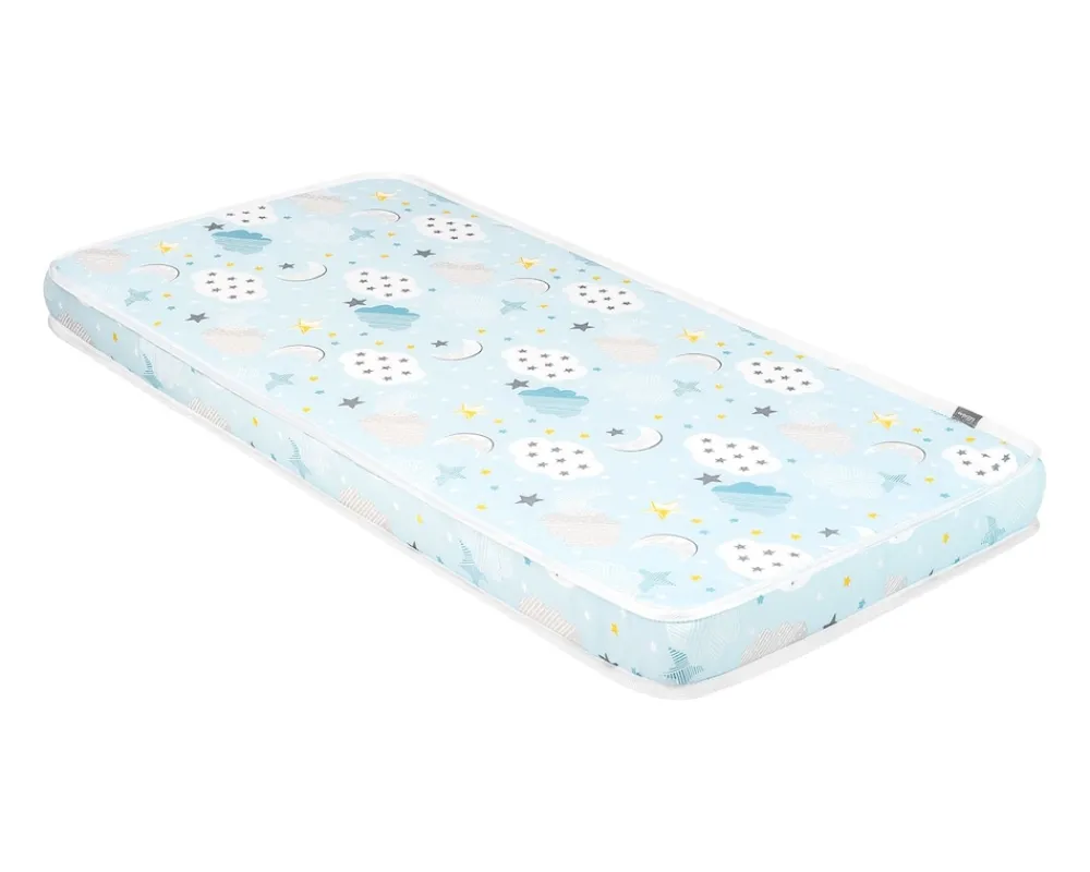 Babybett Matratze Fantasia Cloud 120 x 60 x 9 cm, Baumwollbezug ^ Kikkaboo Online