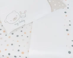 Babybettwäsche My Teddy 6-teilig Decke 135 x 95 cm Kissen 45 x 35 cm ^ Kikkaboo Online