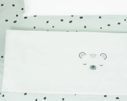 Kikkaboo Babybettwäsche Set Bear with me 3-teilig Decke 85 x 55 Kissen 45 x 35 grün blau Online