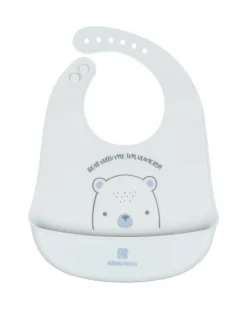 Babylatz Bear with me – Silikon, Krümelschutz, wasserdicht & anpassbar ^ Kikkaboo Sale