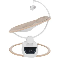 Kikkaboo Babywippe BeMoove elektrisch Moskitonetz Fernbedienung Melodien Timer beige ^ Kikka Boo Sale