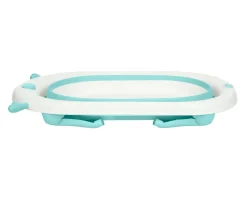 Kikkaboo faltbare Babybadewanne Foldy Wasserablauf leicht zu reinigen ab Geburt grün Sale