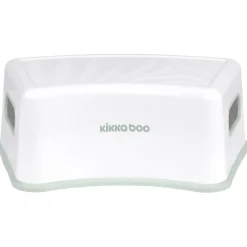 Kikkaboo Kinder Badhocker Hippo einstufiger Tritthocker, rutschfest, Griffraum grün ^ Kikka Boo Hot