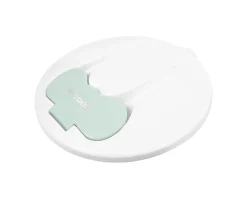 Kikka Boo Kikkaboo Kinder 4in1 Schüssel-Set Löffel Gabel Teller 700ml Mikrowellen geeignet grün Sale
