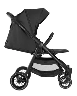 Kikkaboo Kinderwagen, Buggy Sarah faltbar verstellbar Getränkehalter bis 22 kg schwarz New