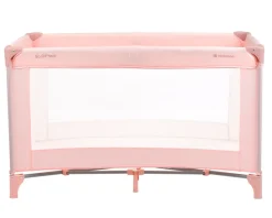 Kikkaboo Reisebett so gifted eine Ebene, weiche Matratzenauflage, Seiteneingang rosa pink Blau P Sale