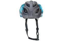 Prophete Kinder-Fahrradhelm, Inmold Technologie, mit LED-Licht und Reflektionsstreifen, Größe: 48-52 cm, Farbe: blau New