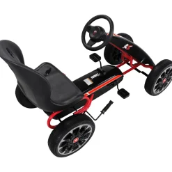 Actionbikes Motors Kinder Pedal Go Kart FS Spider Schwarz Clearance