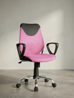 KADIMA DESIGN Kinderschreibtischstuhl Höhenverstellbar Ergonomisch TERNI, Pink 60x60x101 cm Grün Discount