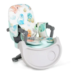 Kinderstuhl Kiwi, Kinder Stuhl-, Sitzerhöhung, Boostersitz, Tisch, klappbar grün grau ^ Moni Online