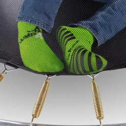 Trampolin Sicherheitsnetz für ULTIMATE PRO Gartentrampoline ø 244/305/366/427 cm - Mit Reißverschluss und Sicherheitsclips, UV beständig, Ersatznetz Fangnetz Schutznetz | ^ Kinetic Sports Discount