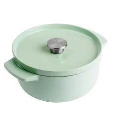 KitchenAid CC007433-001 Bräter mit Deckel - Rund - 3.3L 22cm Hellgrün Best