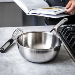 CC006025-001 Chef's Pfanne Kasserolle 3.7L 24cm Edelstahl ^ KitchenAid Clearance