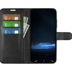 Wigento Klapphülle für Sony Xperia 1 VIII Kunstleder Wallet Schutz Tasche Clearance
