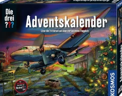 Adventskalender Die drei ??? Geister auf dem Flugplatz ^ Kosmos Discount