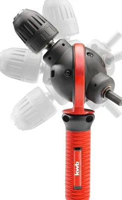 298600 Winkelbohr-Aufsatz, kompakter Winkel-Bohrer mit 360 Grad Bohrkopf, schwarz ^ KWB Outlet