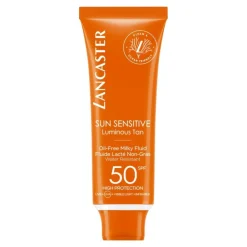 Sun Sensitive Luminous Tan Oil-Free Milky Fluid Spf50 50ml ^ LANCASTER Hot