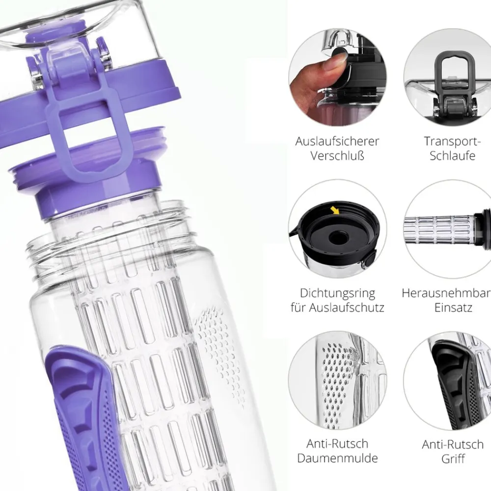 Trinkflasche mit Einsatz VITALITY ^ LA VAGUE Outlet
