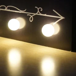 MCW LED-Bulb Bild Wandbild, Leuchtbild 25x20cm, Love Clearance