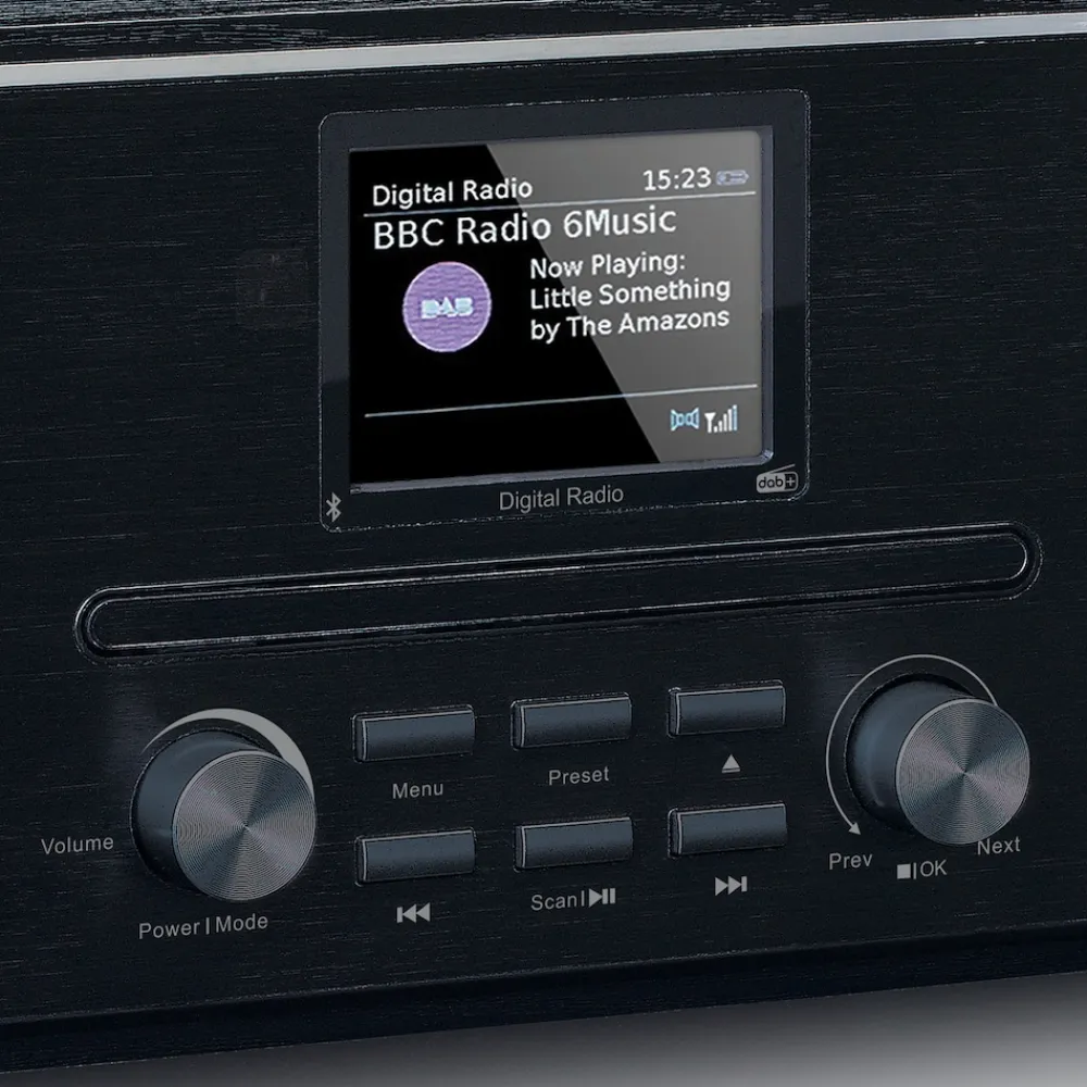 Stereo DAB+ Radio DAR-061 mit FM, CD-Player und Bluetooth ^ Lenco Best