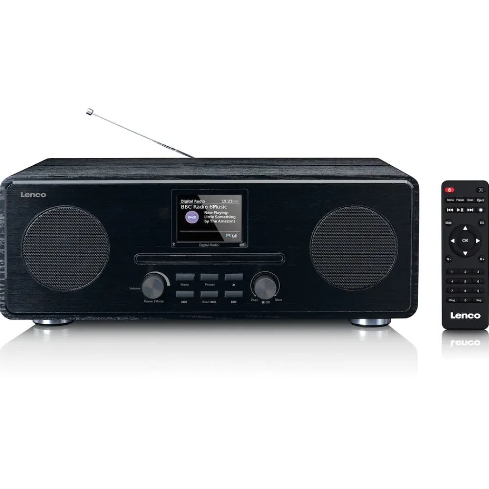 Stereo DAB+ Radio DAR-061 mit FM, CD-Player und Bluetooth ^ Lenco Best