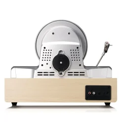 Vollautomatischer vertikaler Plattenspieler mit eingebauten Lautsprechern und Bluetooth® Silver ^ Lenco Discount