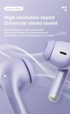 Lenovo LP40 Pro Bluetooth-Kopfhörer Violett Best