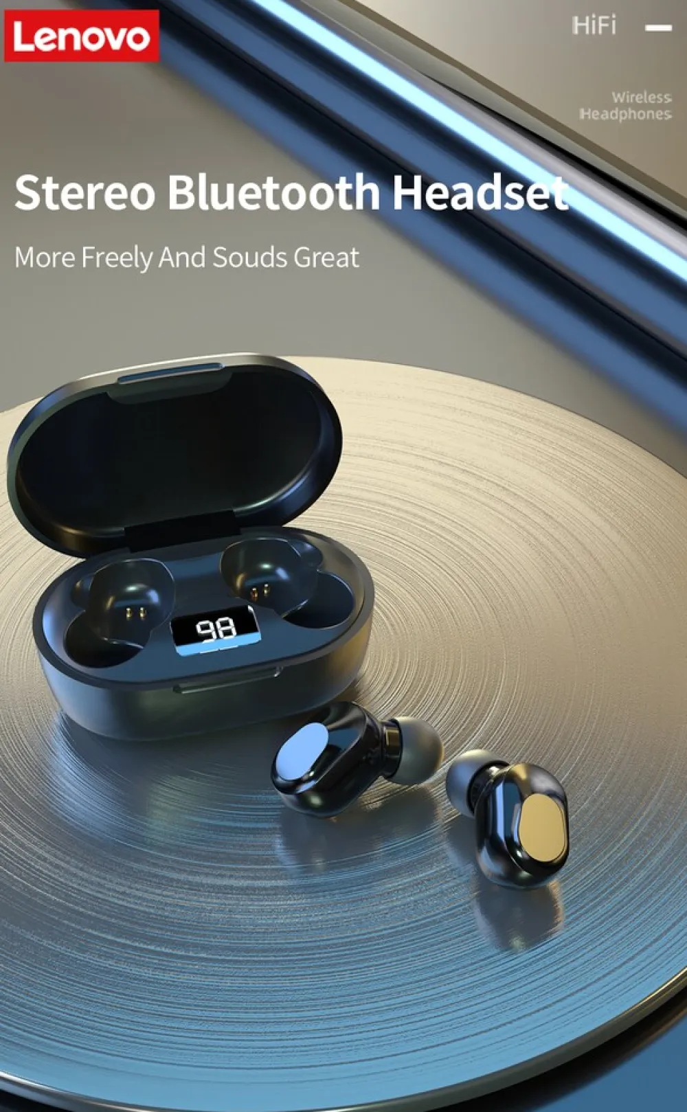 XT91 Bluetooth-Kopfhörer Weiß ^ Lenovo Best