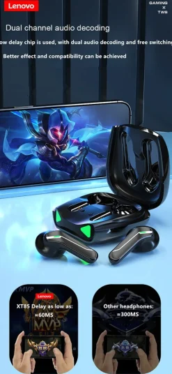 Lenovo XT85 Bluetooth-Kopfhörer Weiß Online