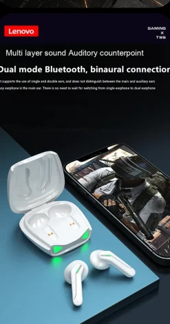 Lenovo XT85 Bluetooth-Kopfhörer Weiß Online